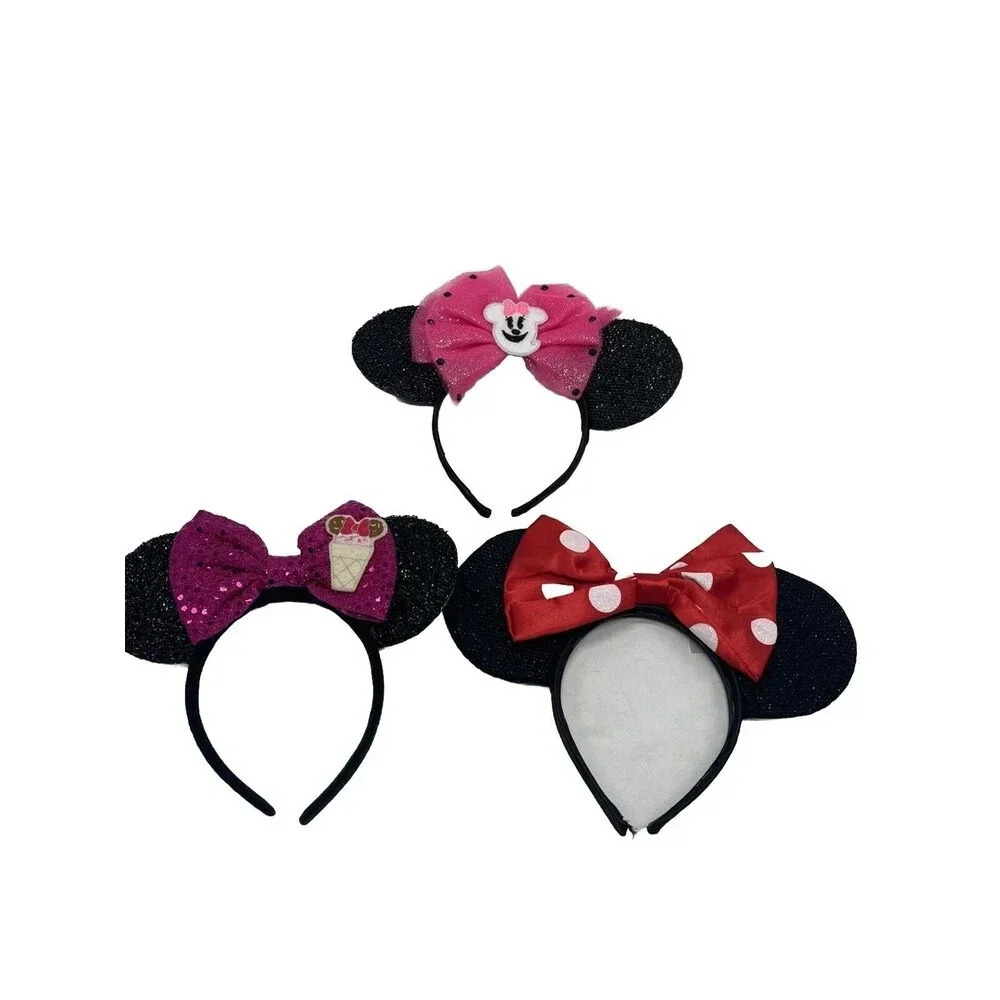 Disney Handmade 3 Hair Bows